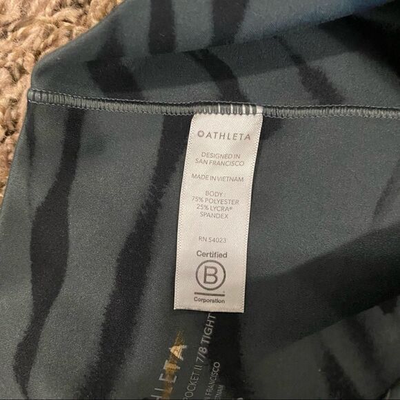 NWOT Athleta Salutation Stash Pocket II 7/8 Tight - Picture 10 of 11